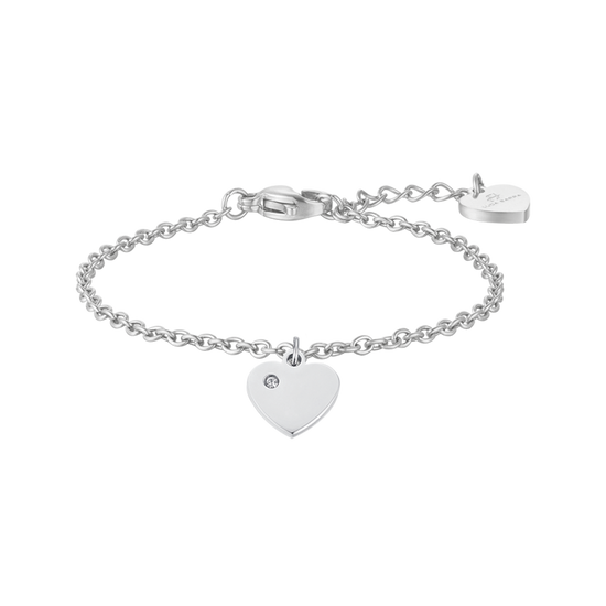 BRACELET POUR ENFANTS EN ACIER AVEC COEUR Luca Barra