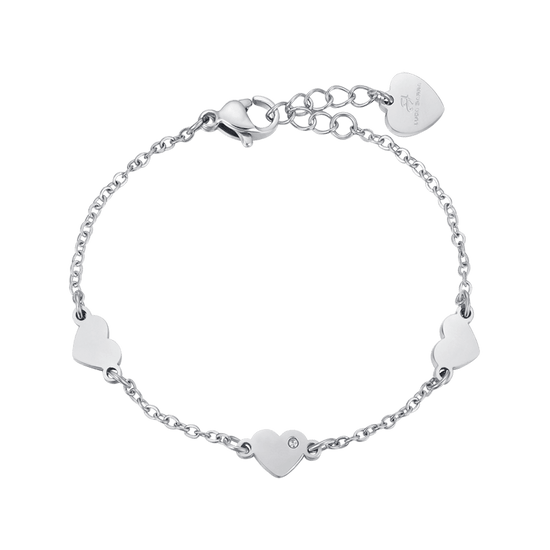 BRACELET POUR ENFANTS EN ACIER AVEC COEUR Luca Barra