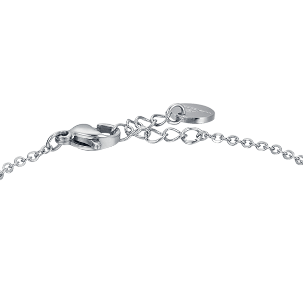BRACELET BÉBÉ EN ACIER AVEC TRAIN