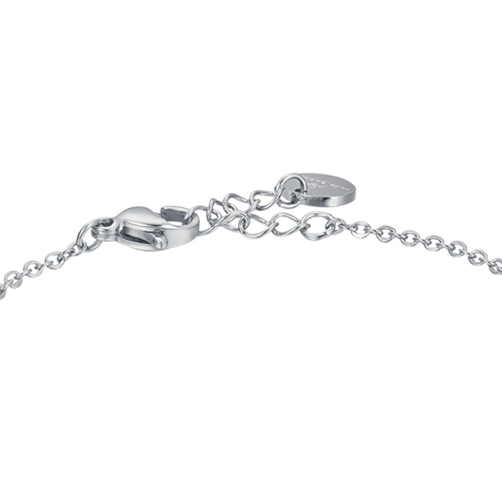 BRACELET BÉBÉ EN ACIER AVEC BOULE