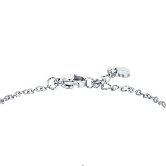 BRACELET FILLE EN ACIER AVEC COEUR