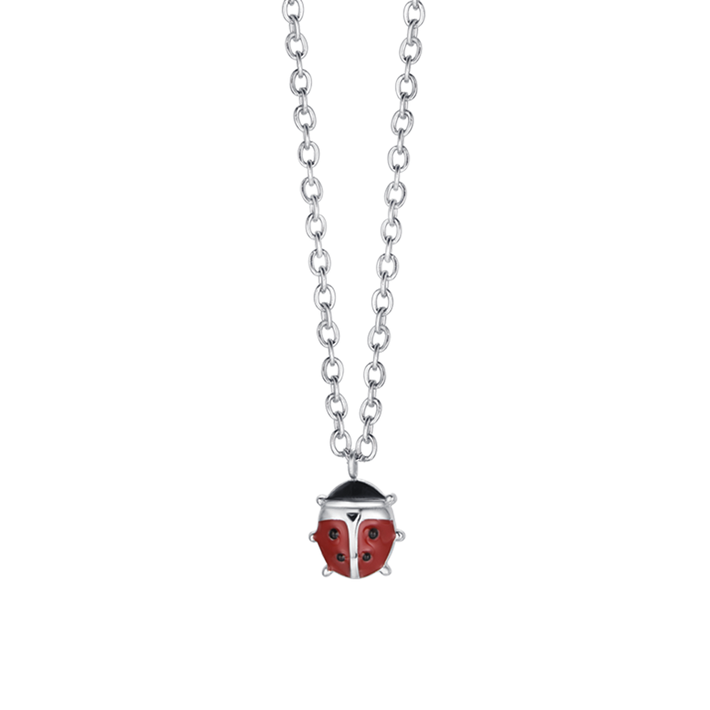 COLLIER D'ENFANT EN ACIER AVEC COCCINELLA Luca Barra