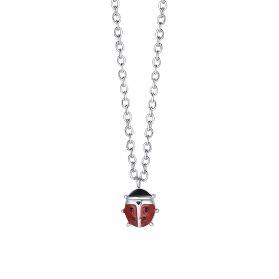 COLLIER D'ENFANT EN ACIER AVEC COCCINELLA Luca Barra