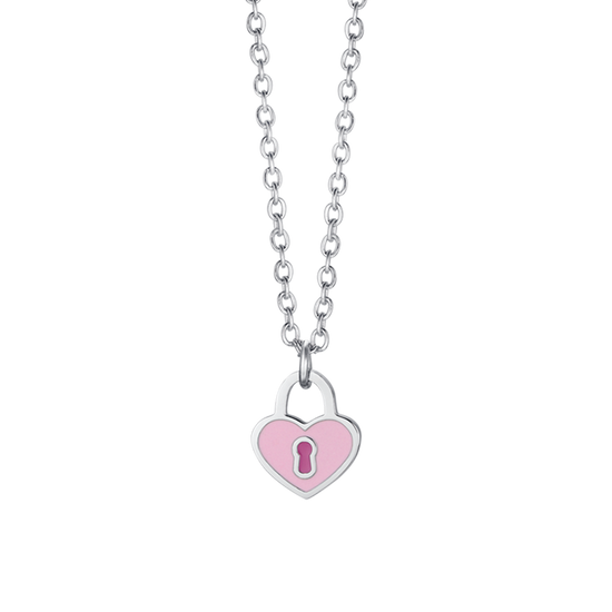 COLLIER POUR ENFANTS EN ACIER AVEC COEUR Luca Barra