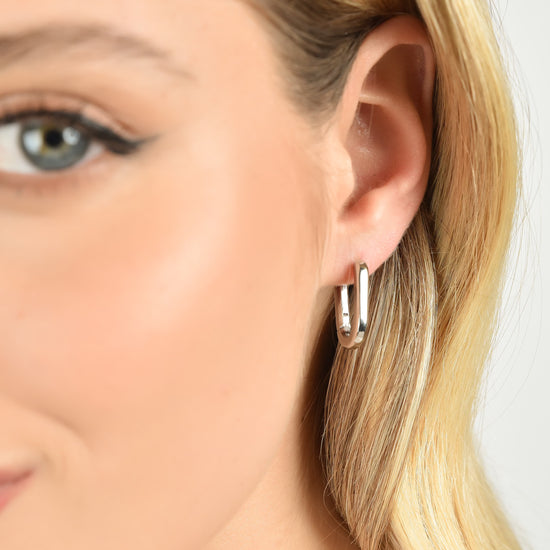 BOUCLES D'OREILLES EN ACIER POUR FEMME Luca Barra