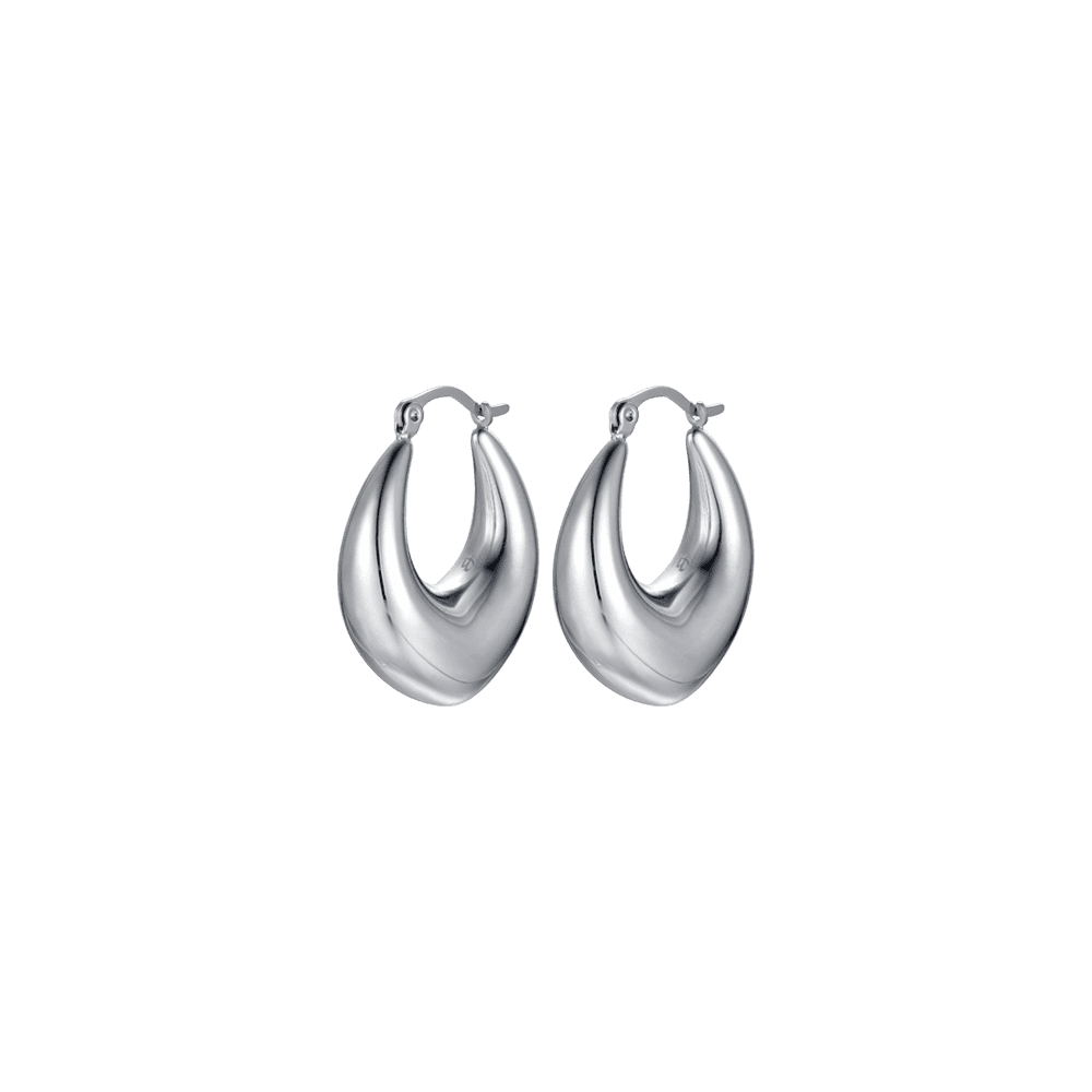 BOUCLES D'OREILLES FEMME EN ACIER Luca Barra