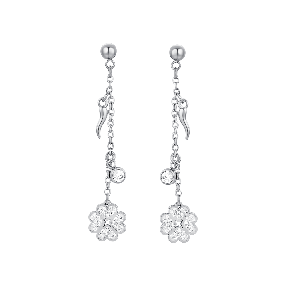 BOUCLES D'OREILLES EN ACIER POUR FEMMES