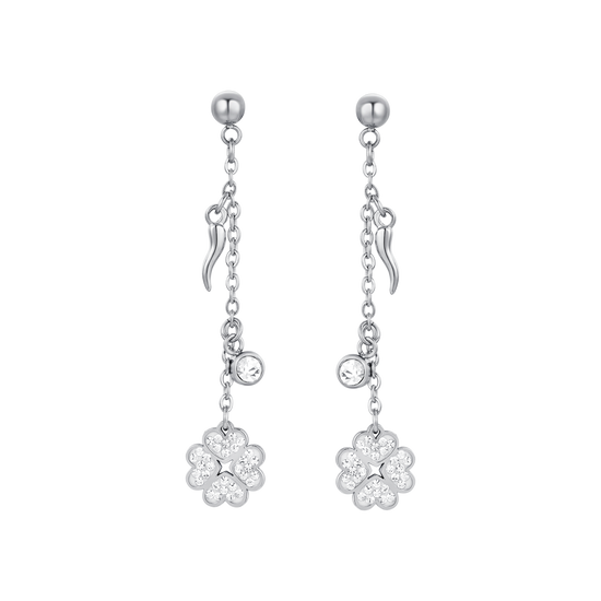 BOUCLES D'OREILLES EN ACIER POUR FEMMES