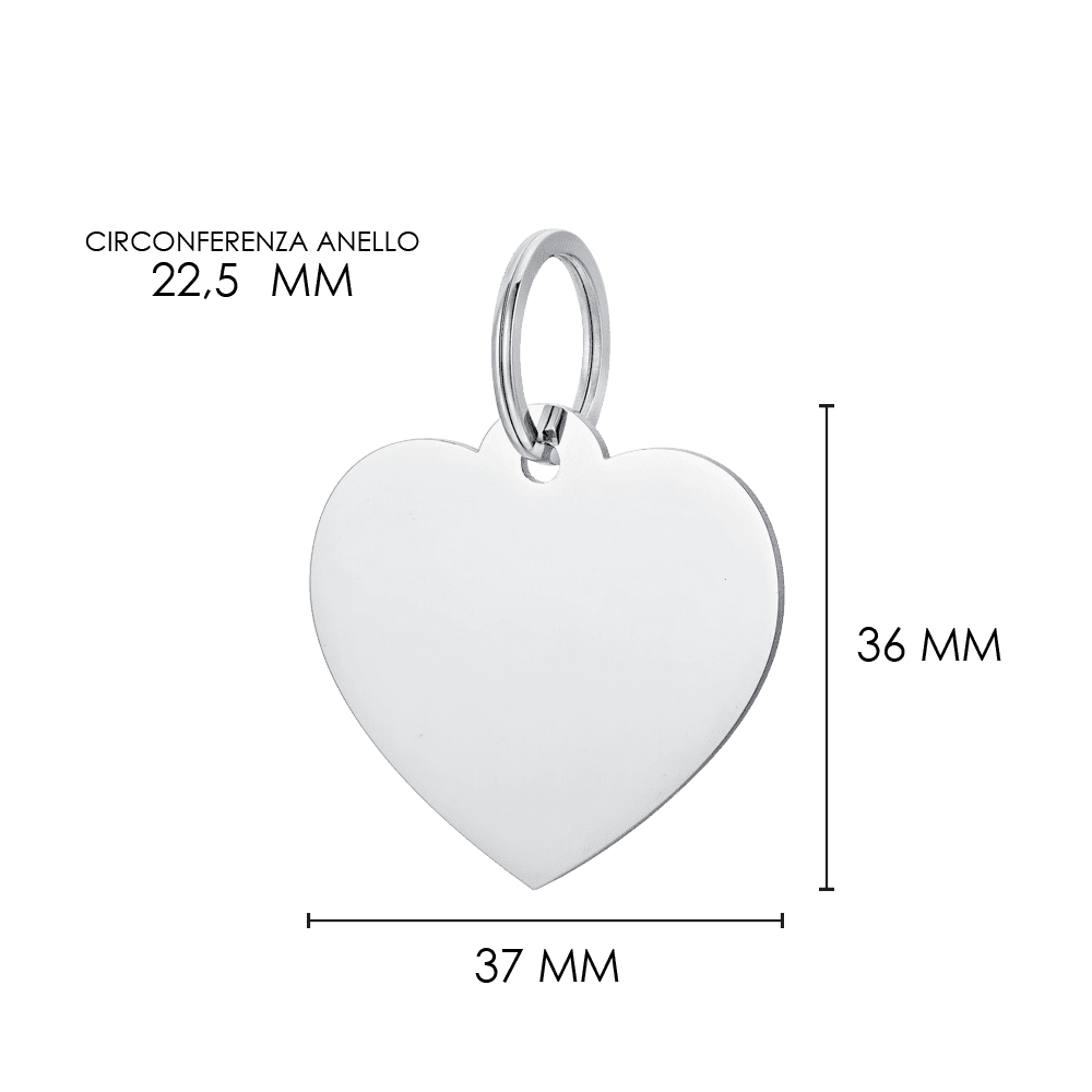 ÉTIQUETTE PERSONNALISABLE EN FORME DE CŒUR POUR CHIEN ET CHAT