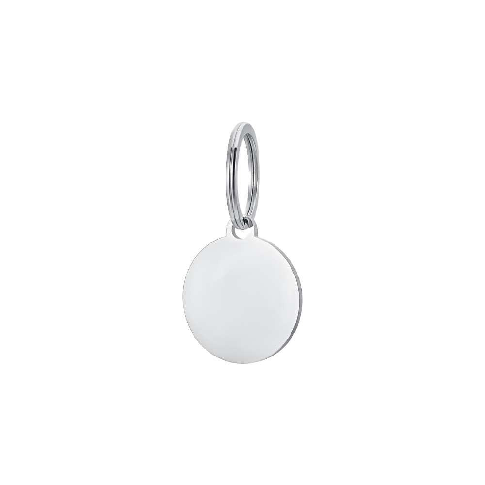 MÉDAILLE CIRCULAIRE PERSONNALISABLE POUR CHIEN ET CHAT