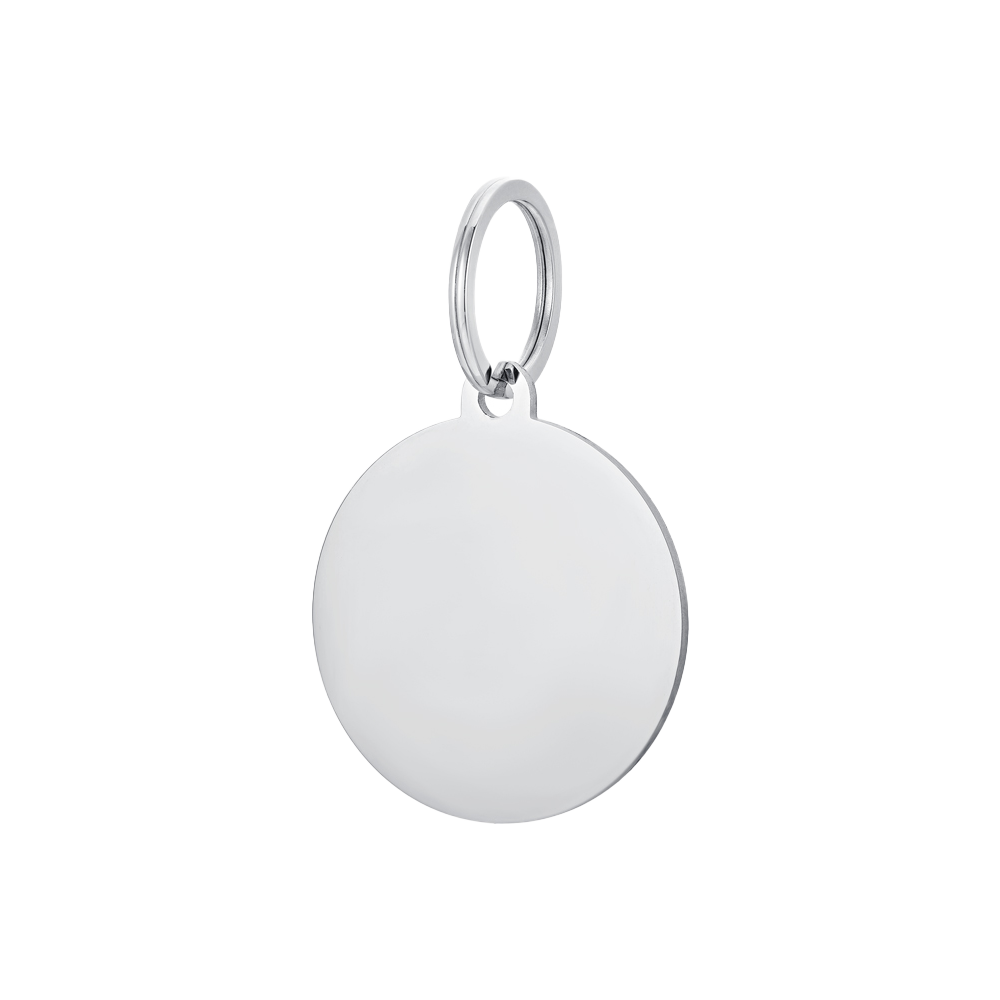 MÉDAILLE CIRCULAIRE PERSONNALISABLE POUR CHIEN ET CHAT