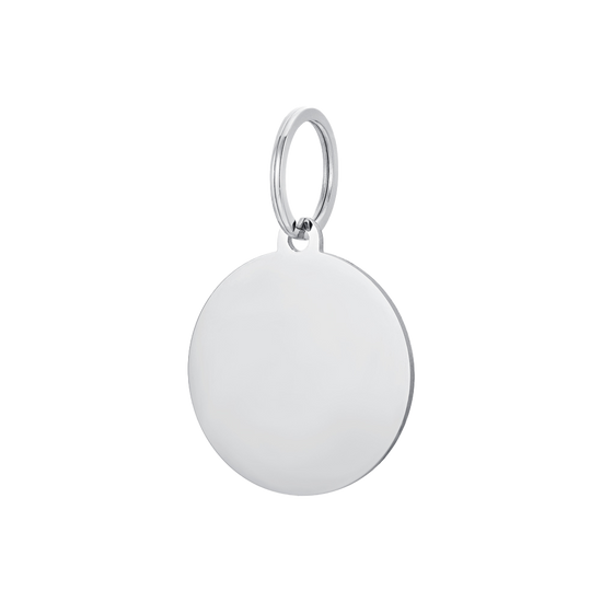 MÉDAILLE CIRCULAIRE PERSONNALISABLE POUR CHIEN ET CHAT